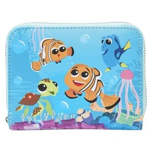 Loungefly PIXAR Finding Nemo 20th Anniversary Zip Around Wallet